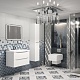 Opadiris Мебель для ванной Элеганс 80 с зеркалом подвесная белая матовая – фотография-14